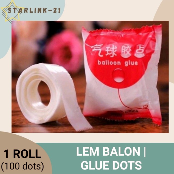 LEM BALON l GLUE DOTS l Perekat Balon ke Dinding Plafon Kaca