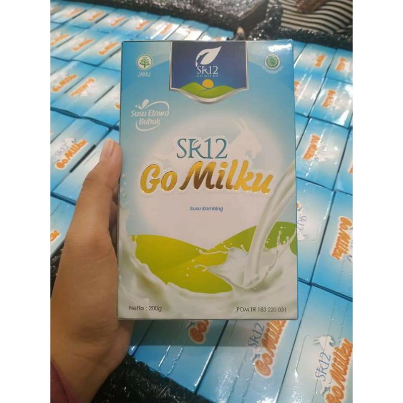 

Gomilku SR12/Susu Etawa Tanpa Bau Kambing