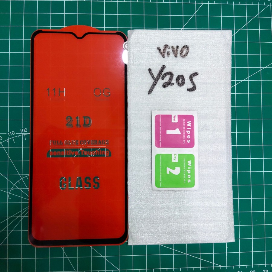 VIVO V15 , Y30i , Y33S , Y12S , Y20S , Y15S , V23E 5G , Y75 tempered glass full kaca gorila