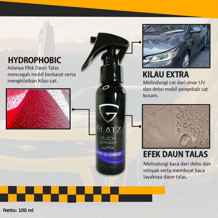 Cairan Pengkilap Body dan Kaca Mobil Motor Helm Penghilang Kerak Mobil 100 ml Pembersih Jamur-5