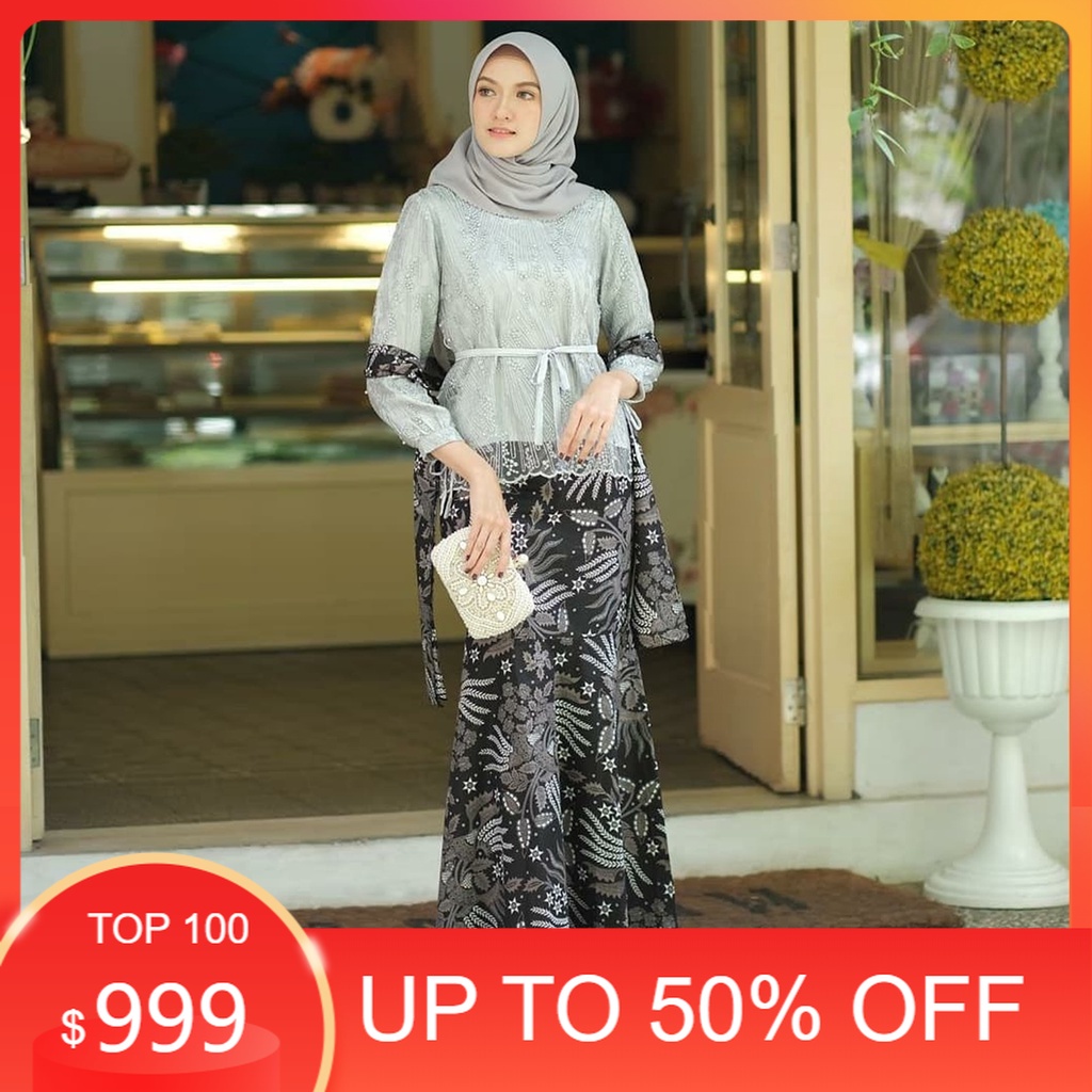 Promo % kebaya modern wisuda tunangan lamaran couple murah remaja seragam seragaman sarimbit allsize