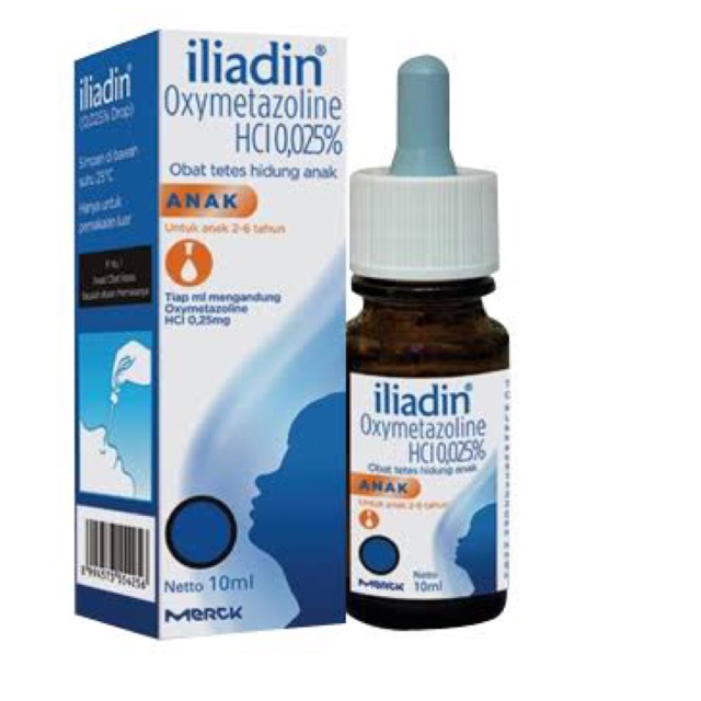 ILIADIN DROP ANAK MERCK Tetes Hidung