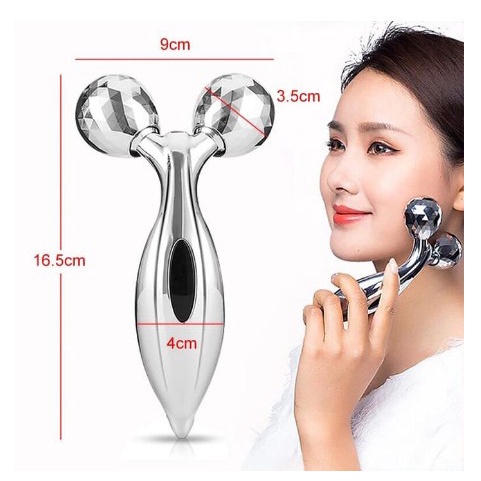 3D MASSAGER Face Lift Alat Pijat Manual Pengencang Wajah Kulit Badan Body Slimming Masager Roller [MG21]