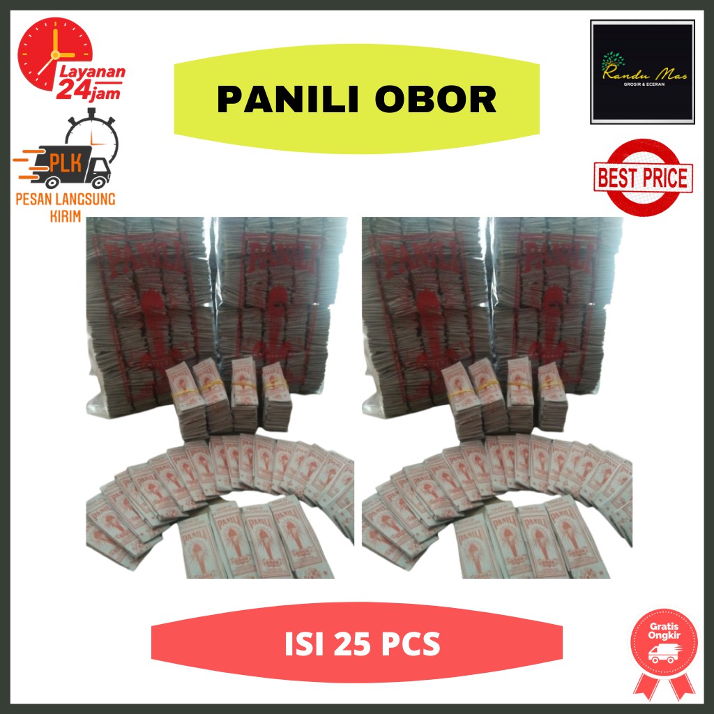 Vanilli Bubuk Panili Obor Isi 25 Pcs Perisa Vanili Powder Penyedap Rasa Dan Aroma Kering Murah