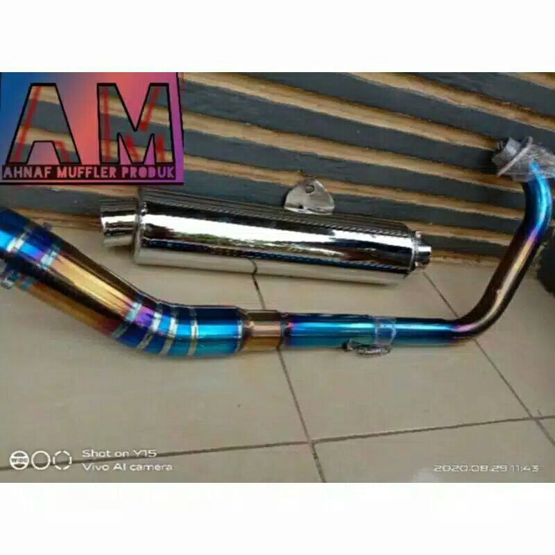knalpot Ckd satria Fu leher bluemoon satria suara standar