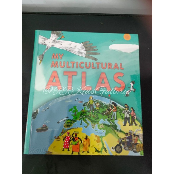 BUKU IMPORT MURAH MY MULTICULTURAL ATLAS