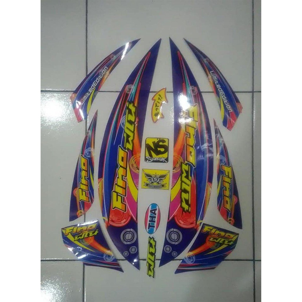 striping custom thailand fino fi sticker