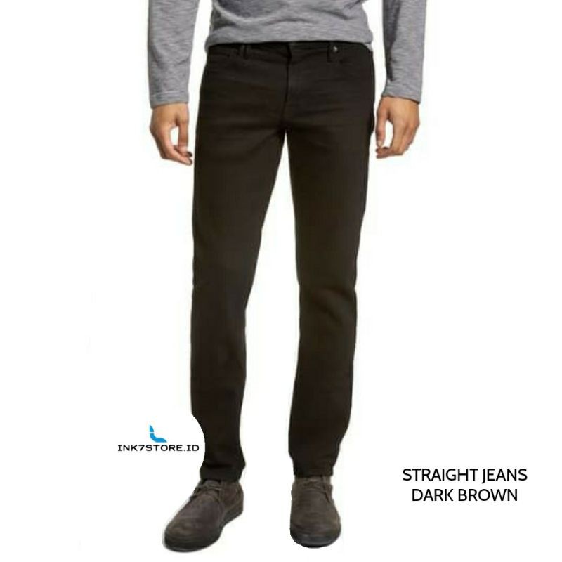 brown jeans for men