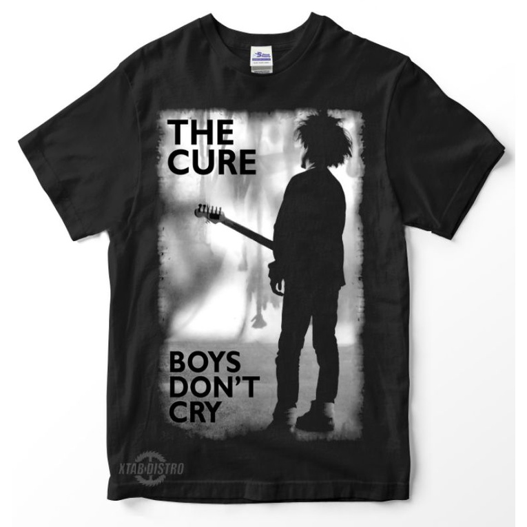 XTAB DISTRO kaos THE CURE BOYS DONT CRY Premium Tshirt the cure Morrisey the doors kaos band vintage