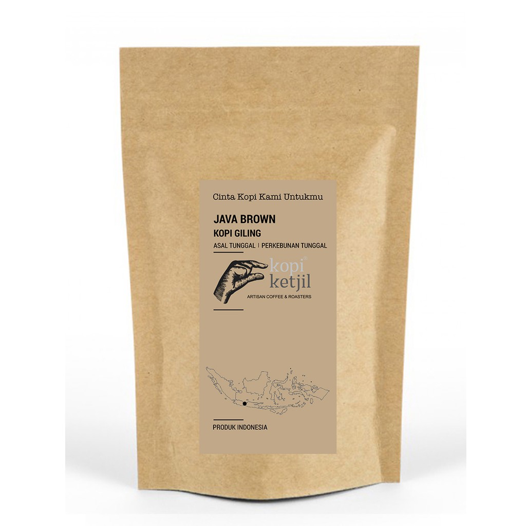 

KOPI KETJIL KOPI JAVA WONOSOBO ARABICA NATURAL, BIJI 250/1000 gr.