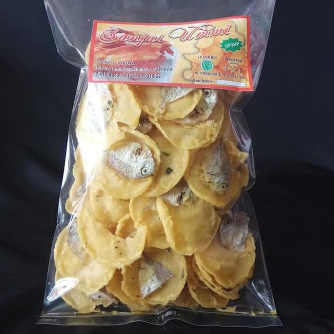

Keripik Rakik Ikan Maco - Peyek Ikan - Ajo Gazali Padang - 200 Gram Lezat Alami