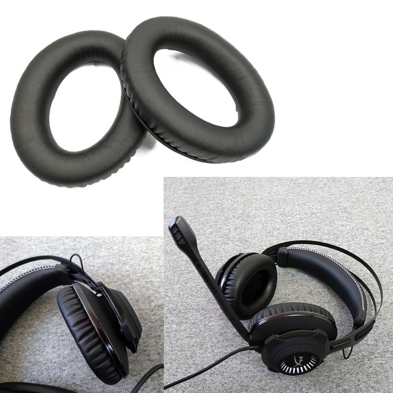 btsg 1 Pair Replacement foam Ear Pads pillow Cushion Cover for kingston HyperX Cloud Revolver S Gaming Headset
