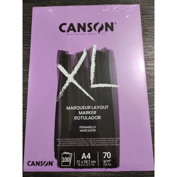 

canson XL marker pad a4