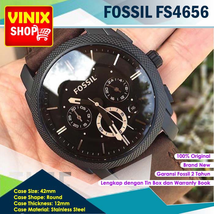 Promo Jam Tangan Fossil Pria | Original | Garansi Resmi | FS4656