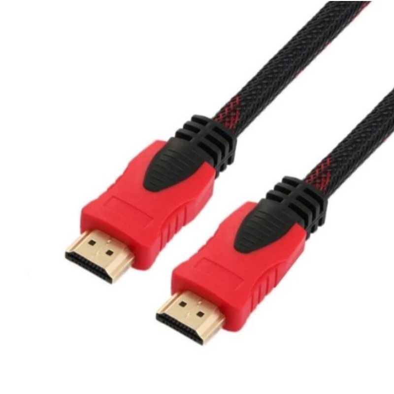 Kabel HDMI 3m serat jaring / HDMI to hdmi 3m 1080p V.14 3D HQ