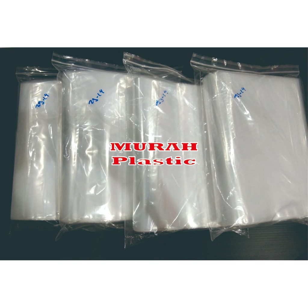 Plastik Ziplock/KLIP TEBAL 28 x 36/50 isi 100 pcs