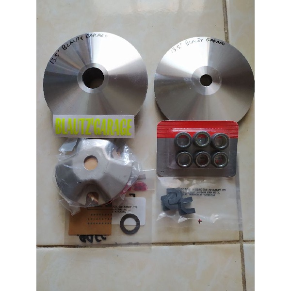 pulley set NMAX custom sudah PNP vario125 vario150 PCX ADV150