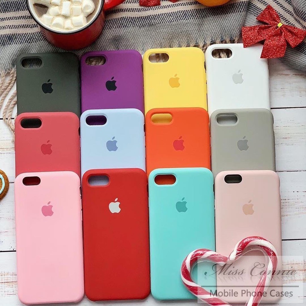 Casing Silikon iPhone se 2020 6 6S Plus 7 8 X XS XR XS MAX