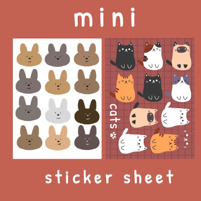 

Mini Sticker Sheet (kiss cut)