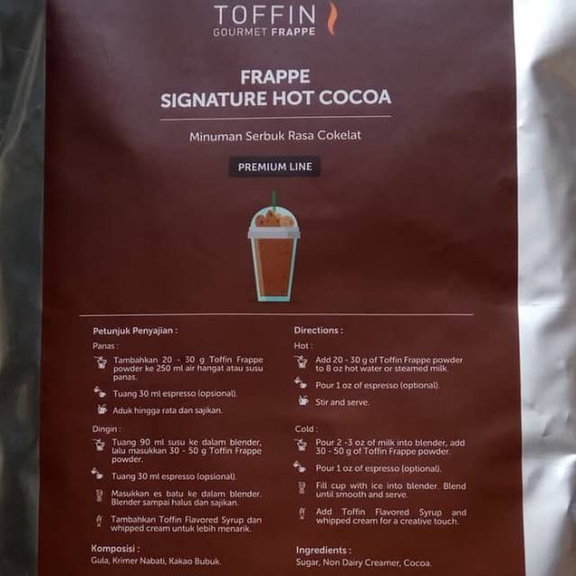 

Toffin Signature Hot Cocoa | Bubuk Coklat Toffin | Bubuk Minuman