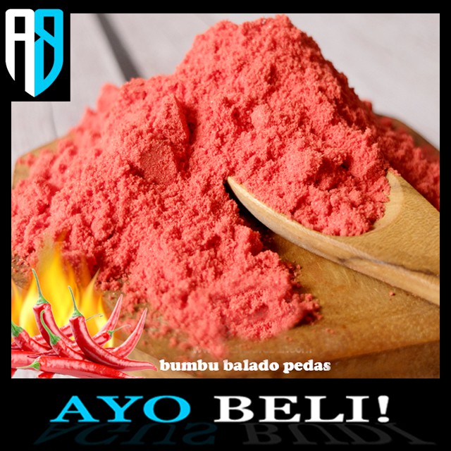 

500g Balado Ekstra Pedas Bumbu Tabur Premium Rasa Balado Ekstra Pedas 500 g
