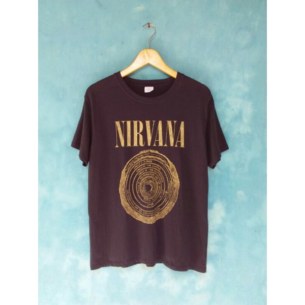 kaos nirvana second vintage