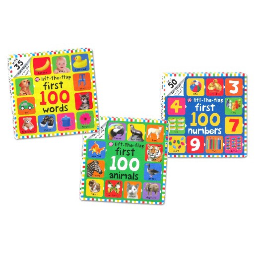 Lift-the-Flap First 100 series Board Book (a lot of Fun Flaps to lift and learn)