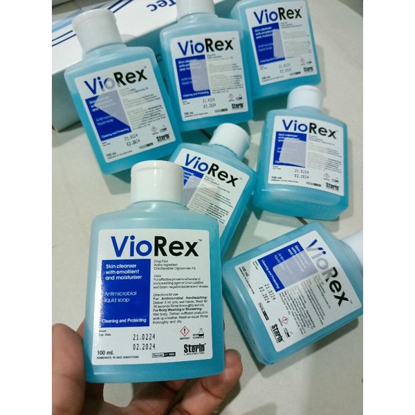 Sabun VioRex 2% / Sabun Pembasmi Bateri 100ML / VioRex 100Ml