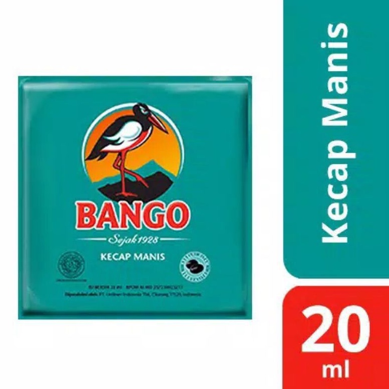 

Kecap Manis Bangau Bango saset 20ml Renteng 12pcs