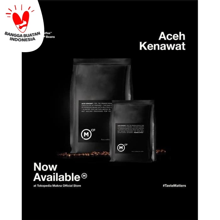 

kopi-biji- aceh kenawat whole coffee beans - 250gram -biji-kopi.