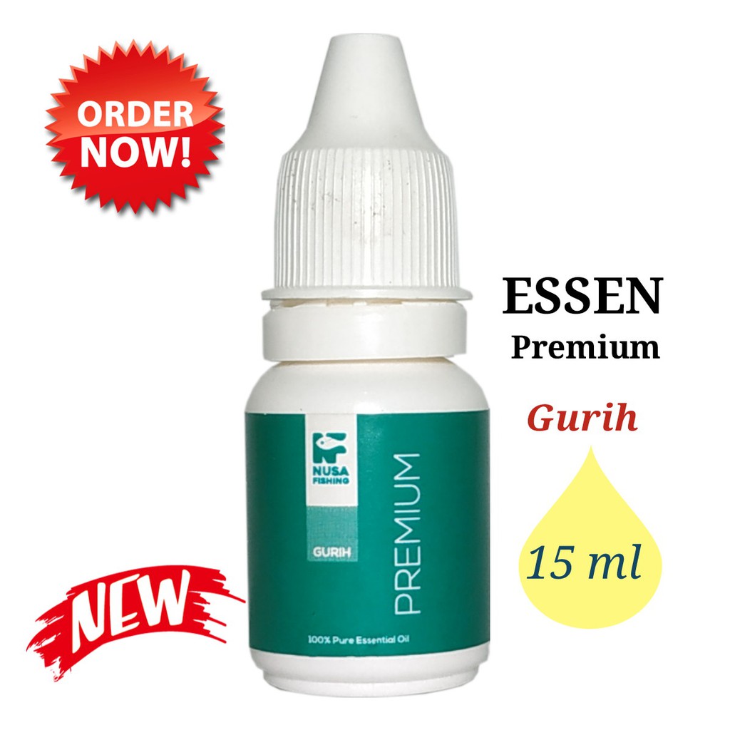 UMPAN MANCING ESSEN PREMIUM GALATAMA IKAN LELE BAWAL MAS BY NUSA FISHING AROMA GURIH 15 ML
