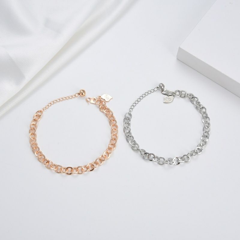 Gelang titanium bentuk rantai