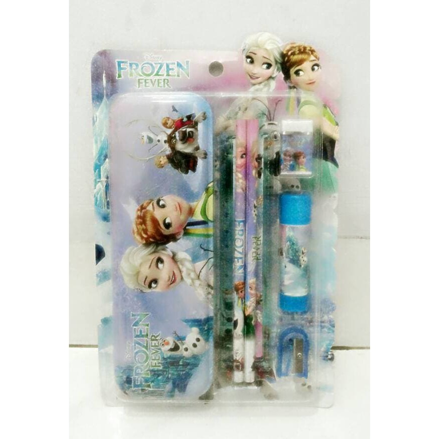 

Paket Ujian - Paket Alat Tulis - Paket Puzzle Anak Kotak Pensil / Tempat Pensil Frozen, Hello Kitty