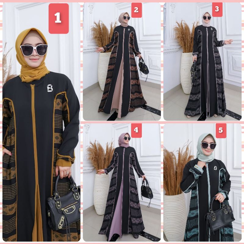 GAMIS WANITA MUSLIMAH senja dres Brainly bee by doa ibu / # 45