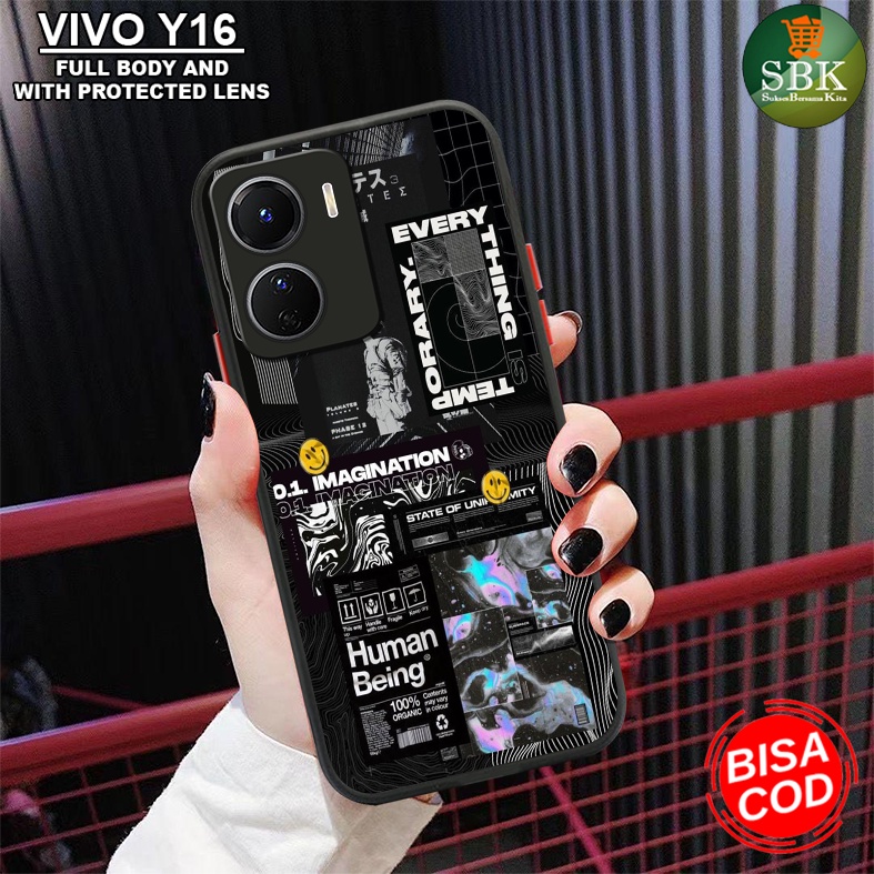 SBK Case - Case AESTHETIC Vivo Y16 - Case Hp Vivo Y16 - Kesing Hp Vivo Y16 - Casing Hp Vivo Y16 - Si