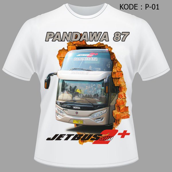 Kaos Bis Pandawa 87, Bus, Jetbus Hd2, SHD, Bmc, Bismania, Bismania Comunity, Bis Mania P-01 stok