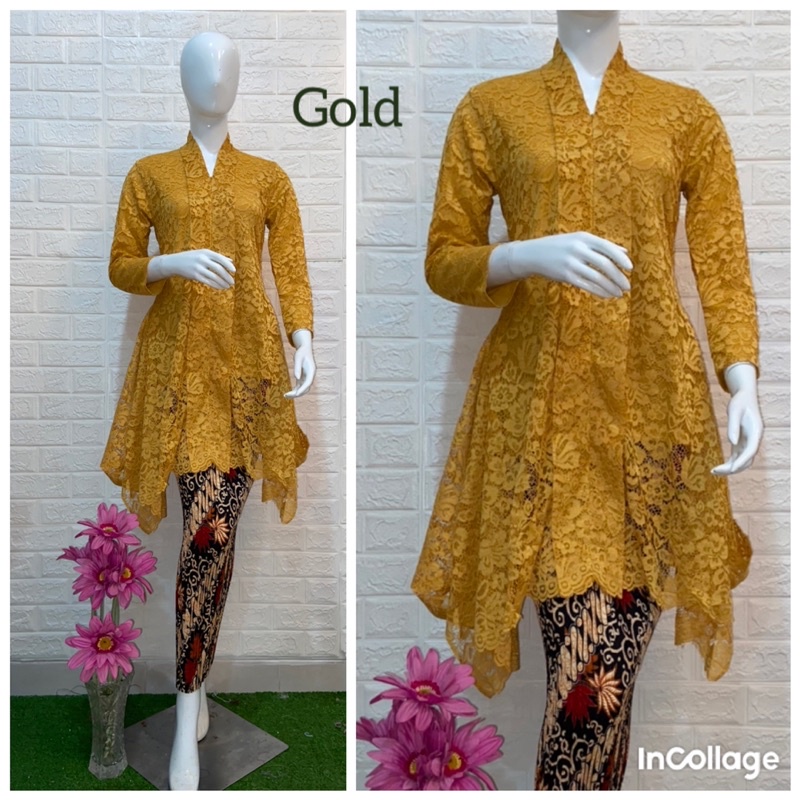 Setelan Kebaya / Tunik Brokat / Kebaya Kartini / Kebaya Modern / Kebaya Pesta / Kebaya Busui / Kebaya bali-1