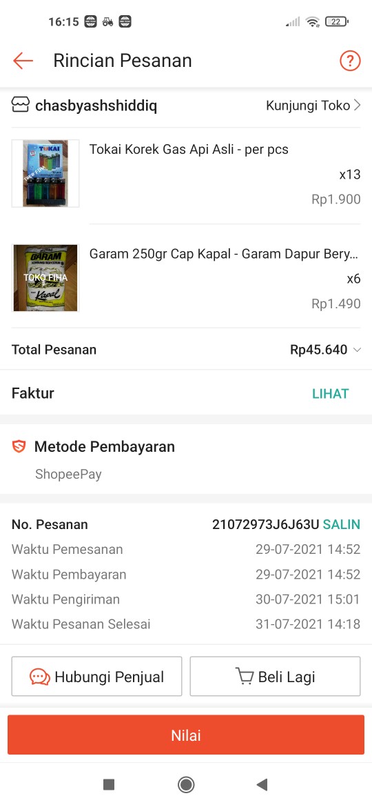 Tokai Korek Gas Api Asli - Per Pcs