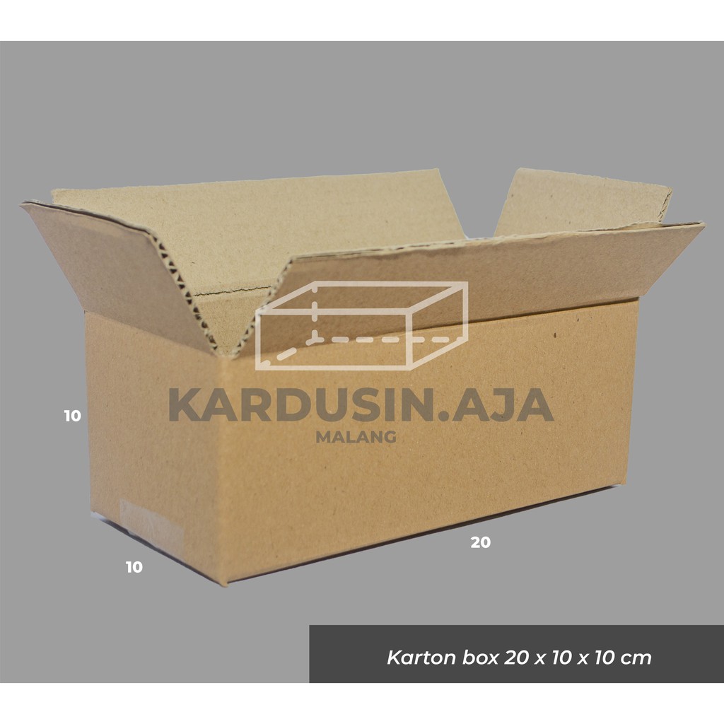 

Box / Kardus / Packing / Kotak kardus POLOS baru 20x10x10cm