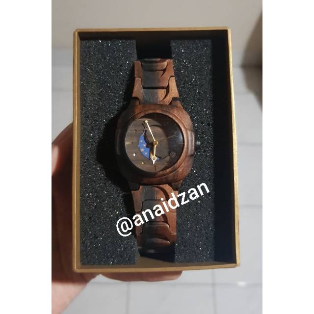 Matoa Rakai - Ebony Jam Tangan Kayu