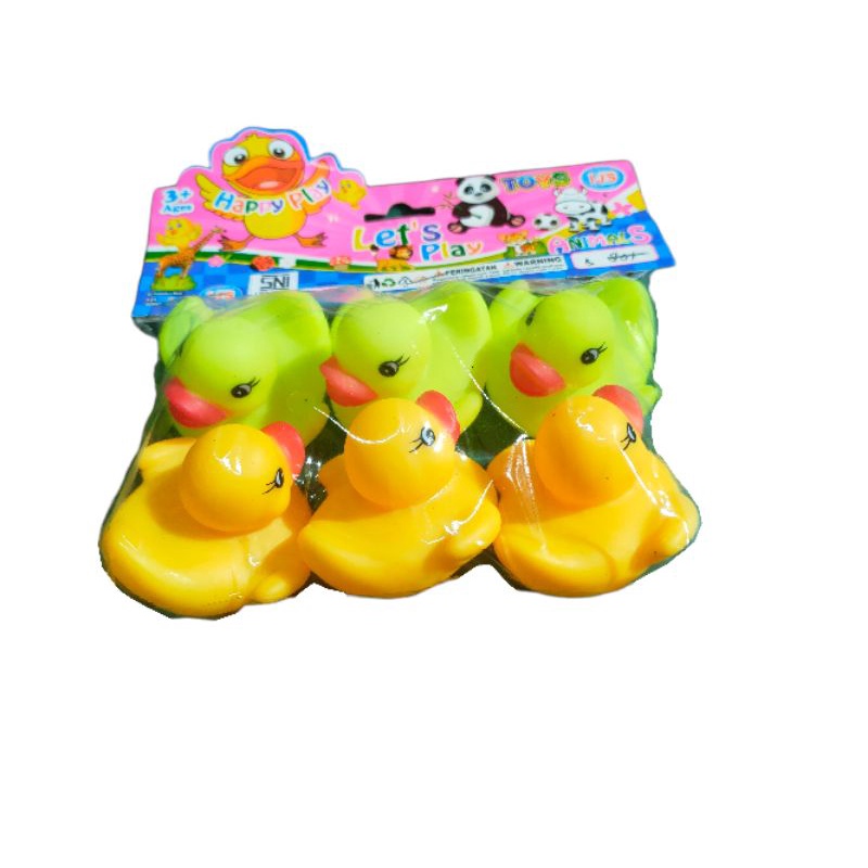 Mainan Bebek Bunyi 6 pcs F2