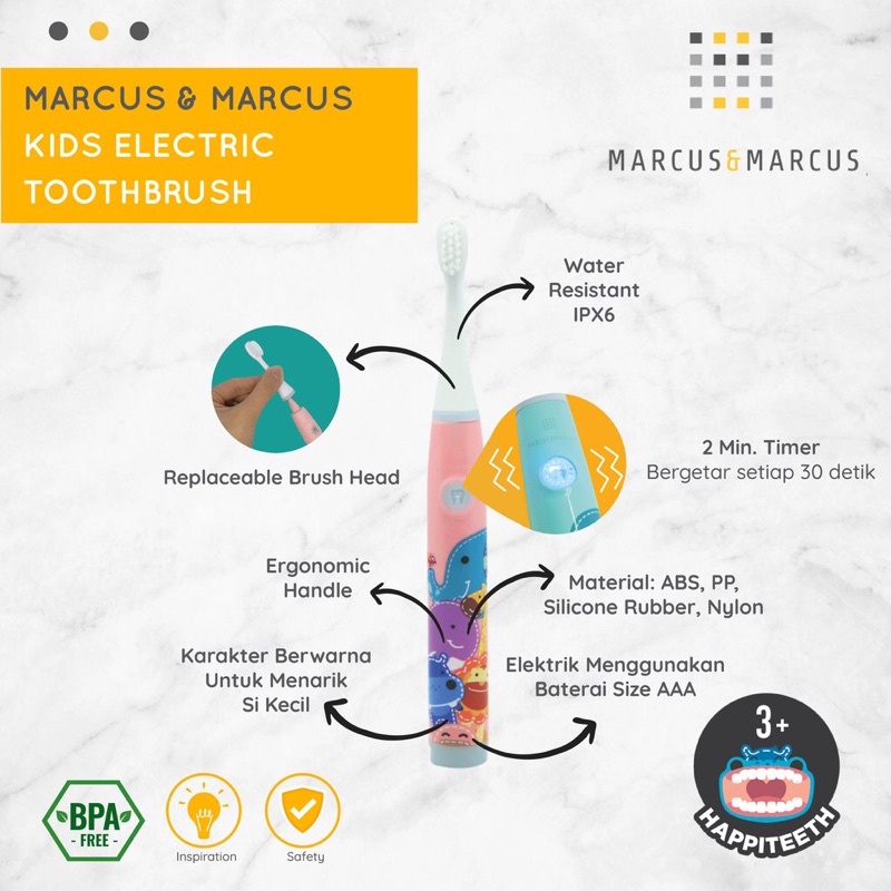 Marcus &amp; Marcus Kids Electric Toothbrush