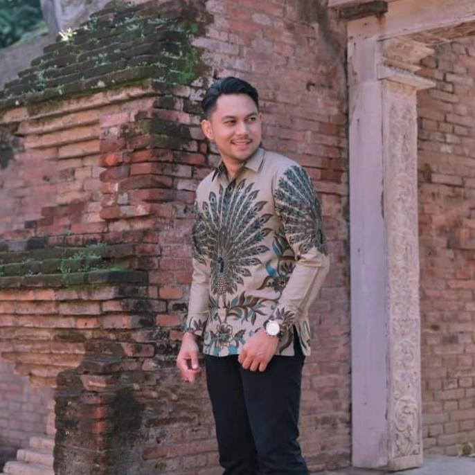 KEMEJA BATIK PRIA PANJANG MOTIF PRABU ALISAN ETNIK TALENTA EXCLUSIVE