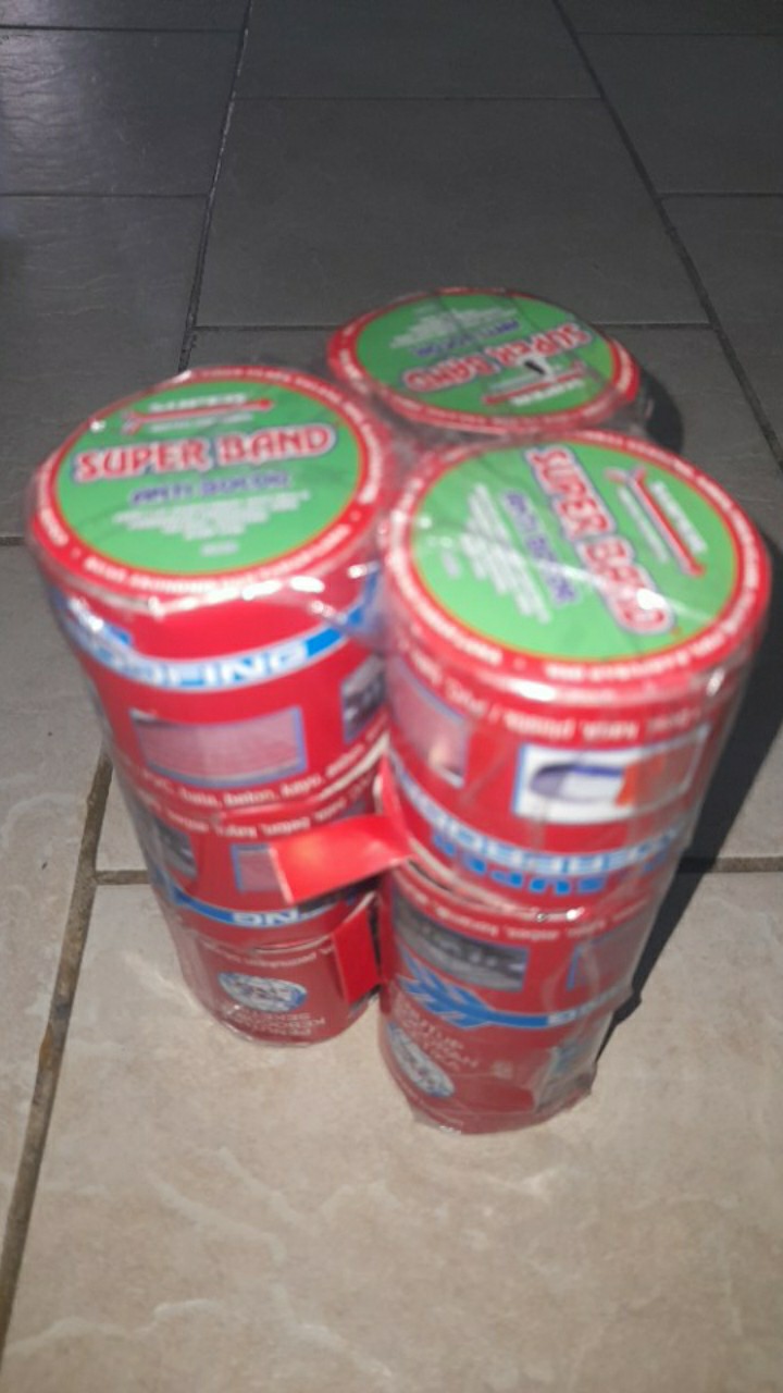 Lakban Anti Bocor Solasi Pelapis Penutup Lubang Rembesan Super Band