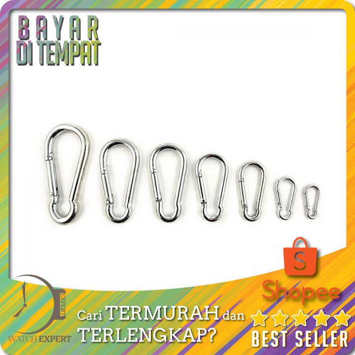 TERMURAH Metal Karabiner Mountaineering - GYMTOP 698