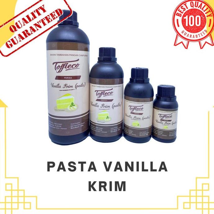 

Perisa dan Pasta Vanilla Krim Toffieco 1 Kilogram ---NEW---