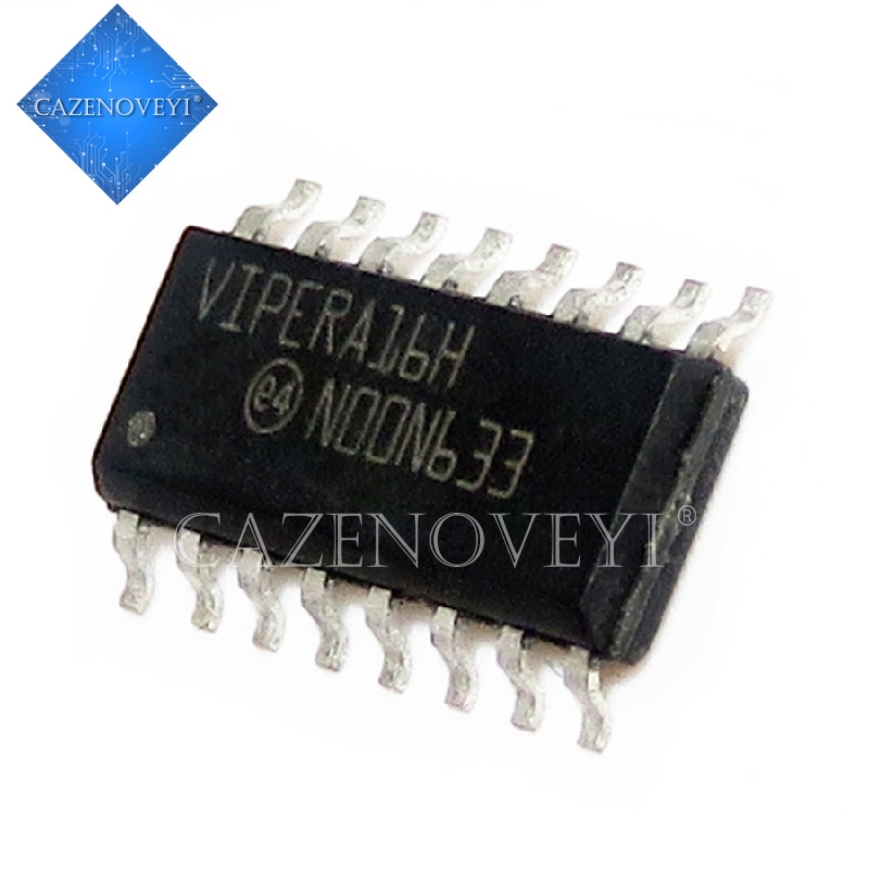 5pcs / lot Sparepart Komponen Elektronik Chip VIPER16HDTR VIPER16H VIPER16 SOP-16