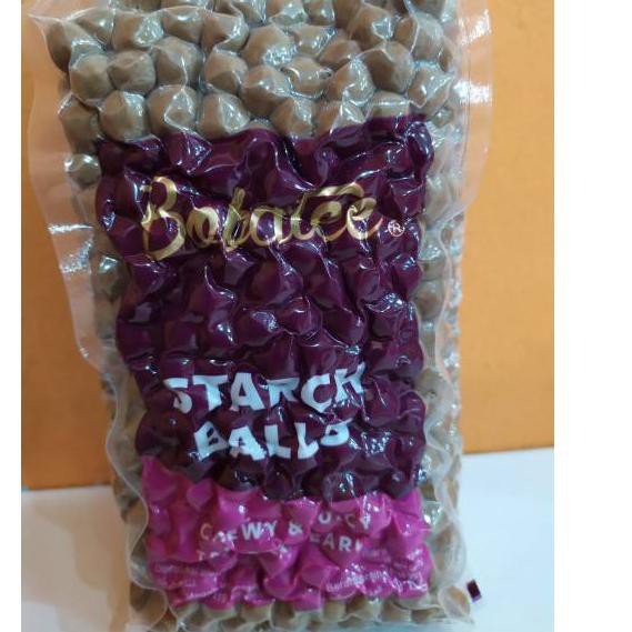 

New Tapioca Pearl Black Bubble 1 Kg Merk Bobatee / Tapioka Pearl / Bubble Boba Mutiara