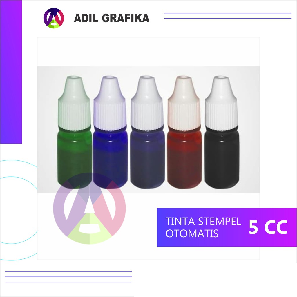 TINTA STEMPEL WARNA/ TRODAT 5CC