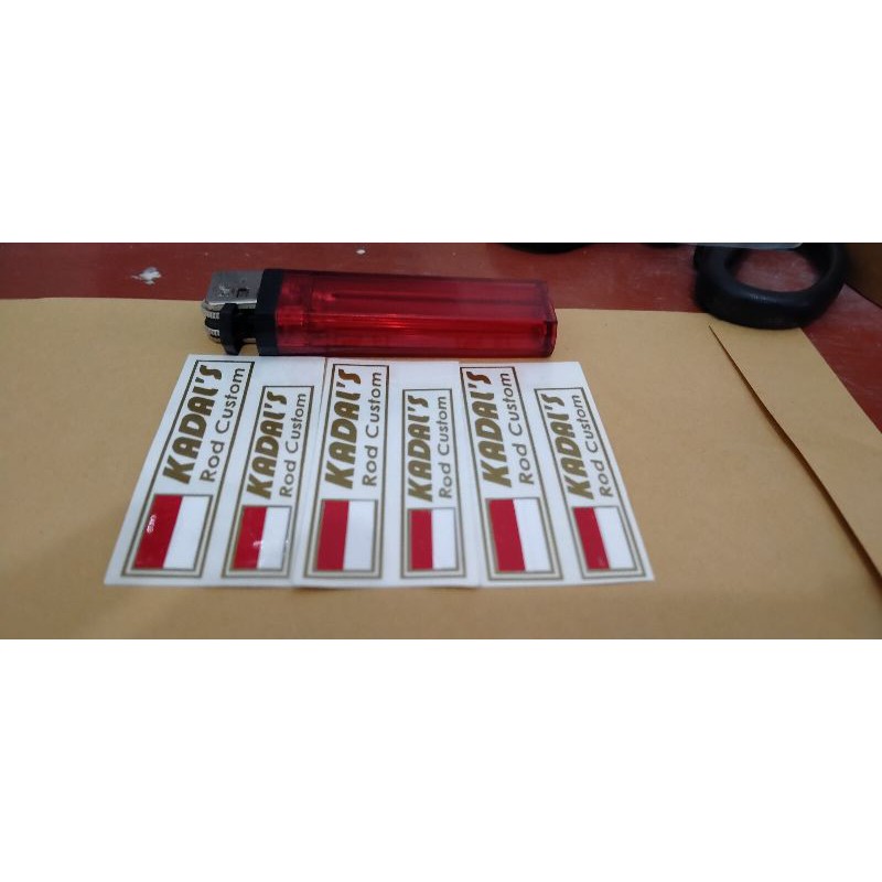 Cutting Sticker Joran Riquest Nama dan Merk joran Gold series